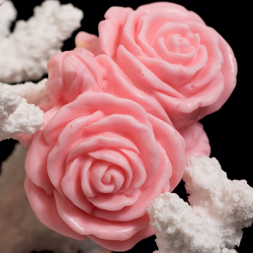 Home made Rose soap with Argan oil